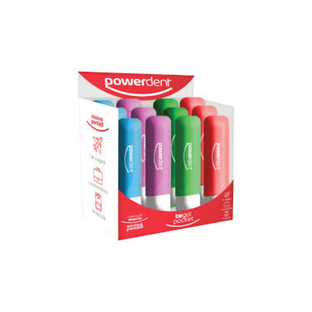 Powerdent Portable Travel Toothbrush (1149) - 粉紅色的 - 查看 1