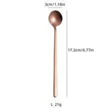 Stainless Steel Coffee Spoons,Stirring Spoons, Cocktail Stirring Spoons For Coffee Tea Dessert Cake Ice Cream Cappuccino