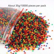 7-8mm Hard Absorbing Water Crystal Balls, 9-11mm Real CS Water Pellets, Multi-Functional Water Crystal Beads - Multicolor - View 6