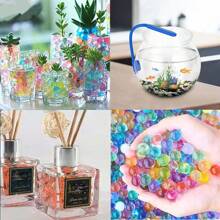 7-8mm Hard Absorbing Water Crystal Balls, 9-11mm Real CS Water Pellets, Multi-Functional Water Crystal Beads - Multicolor - View 2