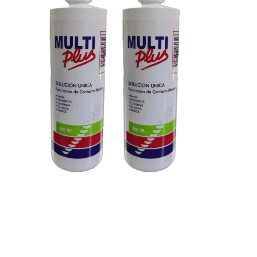 Multiplus solución para lentes de contacto 360 ml 2x1 - Blanco - Ver 1