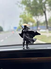 1pc Ancient Style Samurai Decoration Figurine For Computer, Desktop, Car, Home Best
