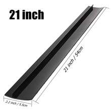 1pc Silicone Stove Gap Cover, Kitchen Stovetop Counter Gap Filler, Heat Resistant Oven Gap Filler Seals, Between Counters, Stovetops, Washing Machines, Oven, Washer, Dryer