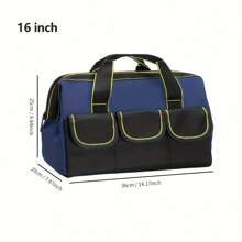 Multifunctional Tool Bags 1680D Waterproof Oxford Cloth Electrician Bag Wear Resistant Thickening Portable Tools Storage Bag Storage