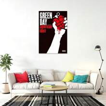 1 Pc - Music Poster (American Idiot - Album Cover) Poster... Suitable For Home Decoration Summer Decoration,The Best Gift For Friends No Frame,Home Decor ,Room Decor,Wall Decor Gifts Birthday Graduation