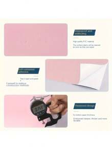 Solid Color Self-Adhesive Wallpaper - Waterproof And Moisture-Proof, Suitable For Dorm And Home Decor - Multicolor - View 4