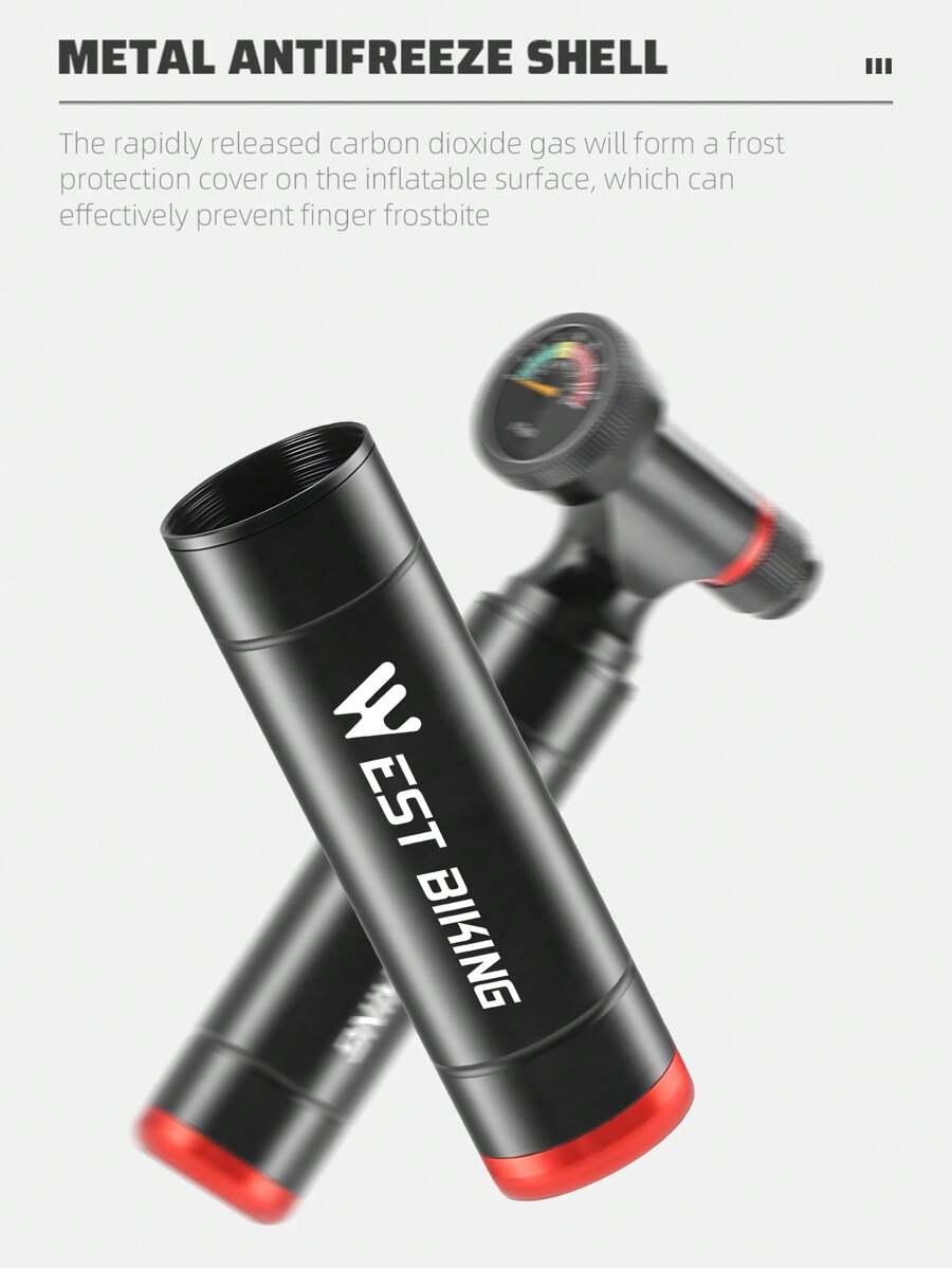 WEST BIKING 1pc WEST BIKING Bicycle CO2 Inflator Cartridge Mountain