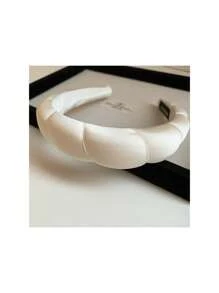 Tiara de Cabelo Premium Acessório de Cabelo Niche Design Alta Pressão na Coroa Moda Iluminadora, Tiara, Headband