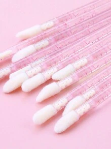 HMQ beauty Zestaw do makijażu 80 elementów Narzędzia do rzęs Jednorazowy mikro pędzel Pędzel do ust Pędzel do eyelinera Spinka do włosów Pędzel do brwi z pudełkiem Salon kosmetyczny Salon Makijaż Podstawowe podstawowe narzędzia