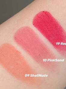 Rom&nd ZERO MATTE Lipstick #09 SHELL NUDE, Velvety Matte Texture, Lightweight & Non-Drying, Soft Focus Matte Finish, Blurring Lip Effect, Everyday Matte Makeup, Professional Cosmetics, Special Occasions, Korean Makeup, 3g/0.11oz. - #09 SHELL NUDE - 查看 7