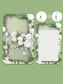 Vỏ bảo vệ 3 inch Vòng đeo tay lò xo Acrylic trong suốt Yếu tố hình bướm trong suốt Móc chìa khóa nhẹ Mặt dây chuyền có phụ kiện lò xo Tùy chọn Phụ kiện dễ thương cá nhân để sử dụng hàng ngày Ví đựng thẻ sinh viên Ví đựng danh thiếp Ví đựng thẻ tín dụng Ví đựng thẻ ID dành cho phụ nữ Ví đựng thẻ - Nhiều màu - Xem 6