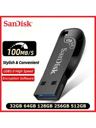  SanDisk Flash Drive USB3.0 512GB 256GB 128GB 64GB CZ410 Pen Drive USB3.0 Pendrive CZ410 Original Sandisk Mini Stick Memory Disk For PC Laptop Car