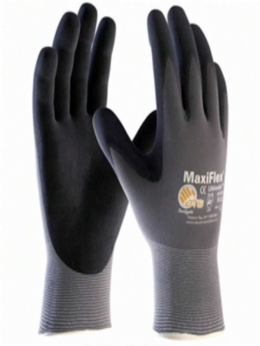 5 paar MaxiFlex Ultimate nitrilschuim handschoenen met palmcoating 6 (XS