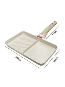 Multipurpose Double Nonstick Frying Pan For Sandwiches And Omelets - A779 - Màu be - Xem 5