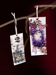 15pcs Exquisite Vintage Photo Frame Stickers - PET Waterproof Stickers, Halloween Theme Stickers, Handmade DIY Decorative Splicing Stickers, Back-To-School Learning Stationery & Gift Wrapping Decorative Stickers, For Halloween Party