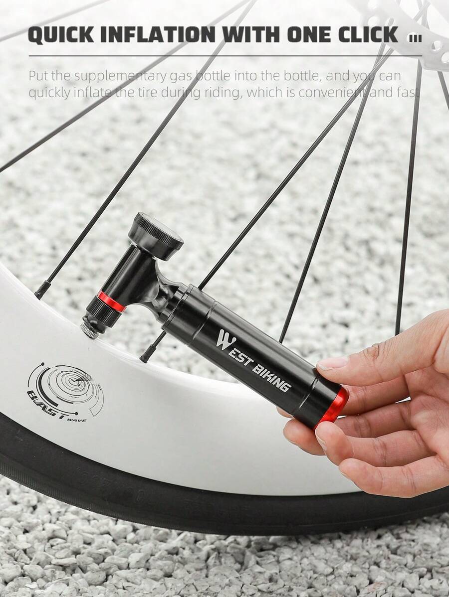 WEST BIKING 1pc WEST BIKING Bicycle CO2 Inflator Cartridge Mountain