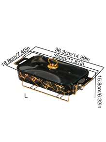 1 zestaw/3 zestawy talerzy ceramicznych, odpowiednie do domu/kuchni/jadalni, zastawy stołowej, naczyń do pieczenia, podgrzewacza do potraw, garnka do zupy, do chleba, indyka, sera, pizzy, na zewnątrz, na wesele, imprezę, prezent, urodziny, prezent na Święto Dziękczynienia, dożynki, obiad rodzinny - Wielokolorowe - Zobacz 14
