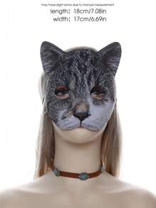 Máscaras de Halloween, máscaras de terror, máscaras de animales, material de EVA que se ajusta cómodamente al rostro, máscaras de carnaval, máscaras de rol, máscaras de mascarada, máscaras de utilería para actuaciones de cine y televisión, bromas, accesorios para eventos y fiestas