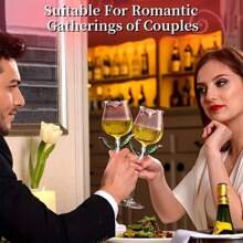 1 Glass, 150 Ml /5 Oz Unique And Elegant Rose-Shaped Glass, Tall Glass, Hotel, House Party Glass, Drink Glass, Cocktail Glass - Multicolor - View 5