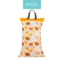 1 件 XL 手提 27.5X15.7 英寸可重复使用防水干湿袋 - 非常适合尿布、洗衣、婴儿洗澡、家庭装饰礼物 - 彩色 - 查看 14