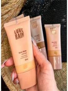 Love Rain Matte Liquid Foundation High Coverage Waterproof - 02 Beige - 查看 4