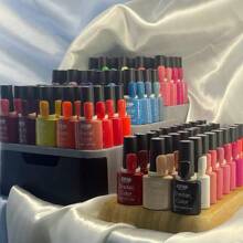 Kit With 6 ZEM Gel Nail Polish Original Sellac Color 10ml - màu xanh lá - Xem 2