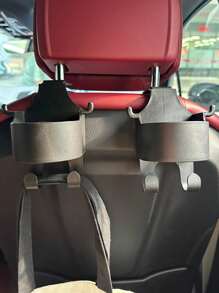 2pcs Car Back Seat Cup Holder, Multi-Function Beverage Hook And Storage Box Organizer - Multicolor - View 4