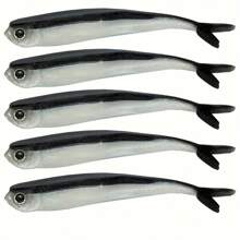 5pcs Handmade Lifelike Fishing Lure Soft Bait Lures - Multicolor - View 3