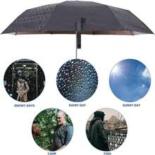 This Creative Skull-Handled Umbrella Is Perfect For Halloween. It's Windproof, Rainproof, Thickened, And Reinforced – An Essential Item And A Great Gift. Multiple Canopy Colors Are Available. Suitable For Both Men And Women, And Ideal For Daily Work And Back-To-School Use.,Umbrella - Skull Series - View 9