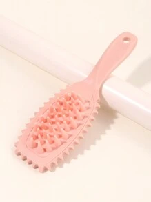 1 pieza Cepillo multifunción para lavar el cabello, cepillo de champú de mango largo para uso en salón para limpieza profunda y rizado/peinado, peine para cabello mojado y seco peines peine pelo cepillo pelo de peines cepillo pelo - Multicolor - Ver 17