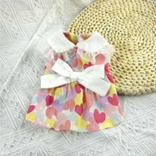 1pc Pet Dress, Summer Breathable Dog Cat Dress With Cute Rabbit, Cherry, Heart & Big Bow Design, Suitable For Small/Medium Dogs - Multicolor - View 21