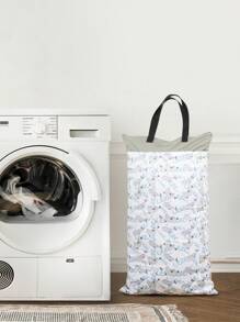 1 件 XL 手提 27.5X15.7 英寸可重复使用防水干湿袋 - 非常适合尿布、洗衣、婴儿洗澡、家庭装饰礼物 - 彩色 - 查看 1