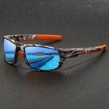 1 sztuka Modne Klasyczne Unisex Vintage Sportowe Modne Okulary Męskie Damskie Modne Wzór Kratki Unisex Outdoor Sportowe Modne Okulary Dla Mężczyzn Kobiet Luksusowa Marka Projektant Modne Okulary Tropikalna Plaża Wakacje Lato Pastele Okulary