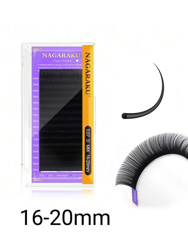 NAGARAKU 1box 16-20MM Premium Faux Mink Individual Eyelash Extension Lashes Natural Soft Classic False Eyelashes Lash Clusters, Eyelash Clusters, Individual Eyelashes, Lashes, Fake Lashes