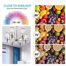 Aigostar 10 x E27 Bombilla LED G45, Casquillo gordo 5W, Bajo consumo, 420 lm, Luz fría 6500K, Ahorro de energía, CRI> 80, ángulo de apertura 230º, no regulable Caja de 10 unidades - Blanco - Ver 6