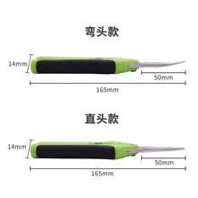 6.5 Inch Gardening Scissors Hand Pruner Pruning Shears Trimming Scissors With Straight Elbow Stainless Steel Blades For Plant