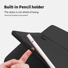 Black Tablet Protective Case With Pen Slot, Suitable For Samsung Galaxy Tab / IPad / Redmi Pad SE