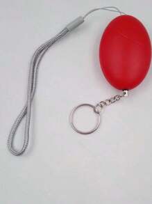 1pc Multi-Function Self-Defense Anti-Wolf Alarm Tool, Unisex Zinc Alloy Anti-Assault Alarm Device, Annual Gift For Loved Ones Car Accessories Bag Charm School Letter Cute Goth Y2k