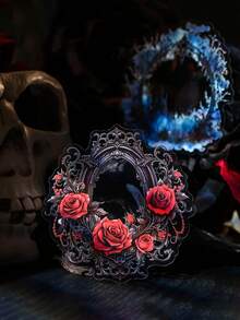 15pcs Exquisite Vintage Photo Frame Stickers - PET Waterproof Stickers, Halloween Theme Stickers, Handmade DIY Decorative Splicing Stickers, Back-To-School Learning Stationery & Gift Wrapping Decorative Stickers, For Halloween Party