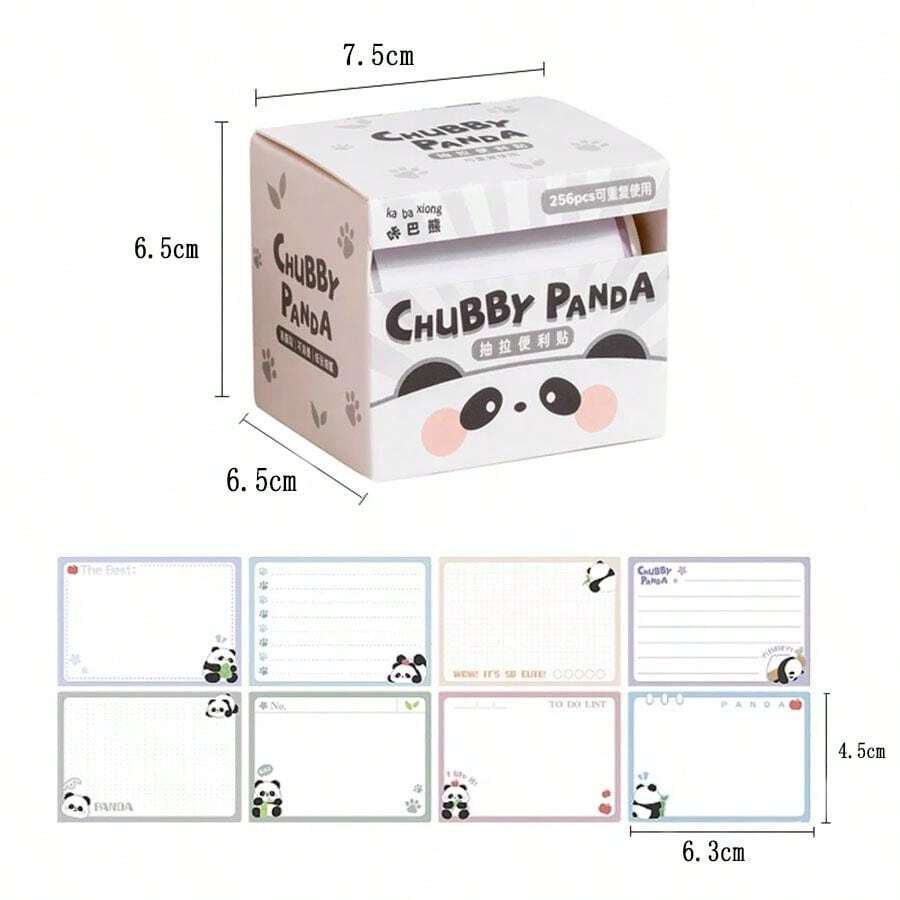1 Pack Cute Animal Sticky Notes Capybara Memo Pads Paper Panda Note Pad ...