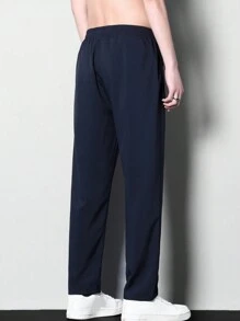 Men's Sports Pants Summer Thin Quick Dry Workout Track Pants, Loose Casual Trousers, Fall