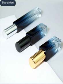 2pcs Square Gradient Glass Perfume Spray Bottles, 5ml+10ml, High-End Perfume Bottle For Decanting - Multicolor - View 7