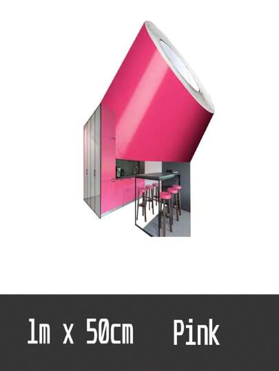 Adesivo Vinil Tons de Rosa A Prova D'água Para Envelopamento de Geladeira Móveis em Geral