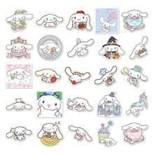 50pcs  PVC Stickers Waterproof Decorative Stickers Fun Valentine's Day Gifts Badtz-Maru Pompompurin Mimmy Hangyodon Sam Rilakkuma Tuxedo Double Star Melody  Big Eared Dog Big-Eyed Frog