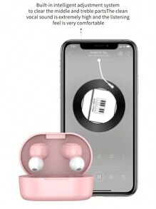 NEW SENYANG MUSIC TWS 无线耳机 入耳式耳塞 情侣视频耳塞 耳塞式耳机 运动耳机 - 藍色 - 查看 6