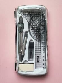 7-delige set transparante ronde linialen, linialen - Veel kleurig - Bekijken 4