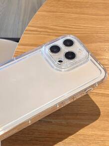 Glitter Diamond Compatible With IPhone 15 ProMax Camera Lens Film Integrated 14 ProMax Phone Camera Lens 13 Pro/17 Protective Ring Frame Cover Tempered Glass Transparent Rhinestone Lens Film - Multicolor - View 5
