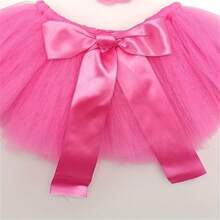 Conjunto de Saia + Faixa de Cabeça para Bebês Recém-Nascidas Meninas, Conjunto de Saia Tutu e Faixa de Cabeça, Faixa de Cabelo com Flor, Fantasia de Bebê e Criança Pequena, Acessório de Fotografia Princesa, Presente de Chá de Bebê, Decorações Familiares, Presentes de Chá de Bebê e Páscoa para Meninas/Meninos