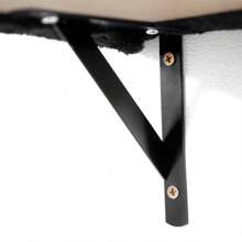 5 piezas de muebles góticos para gatos montados en la pared, conjunto de muebles de lujo para gatos, trepador para gatos, estante de pared para gatos con árbol para gatos, casa para gatos, rascador para gatos, puente para gatos y percha para gatos, área de juegos para gatos DIY para dormitorio, sala de estar. - Rojo negro - Ver 7