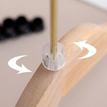 Bộ 100 Móc Treo Áo Sizer Thẻ Nhựa May Kích Thước Bút Đánh Dấu Thẻ Nhẫn Cho Cửa Hàng Quần Áo Store Móc Treo XS S M L XL 3XL-5XL Màu Sắc Ngẫu Nhiên - Nhiều màu - Xem 7